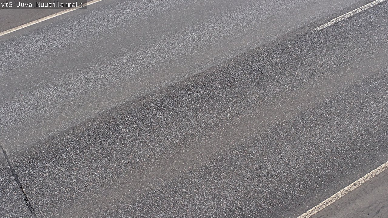 Weather Camera Image Road 5 Juva, Nuutilanmäki, Juva, Etelä-Savo