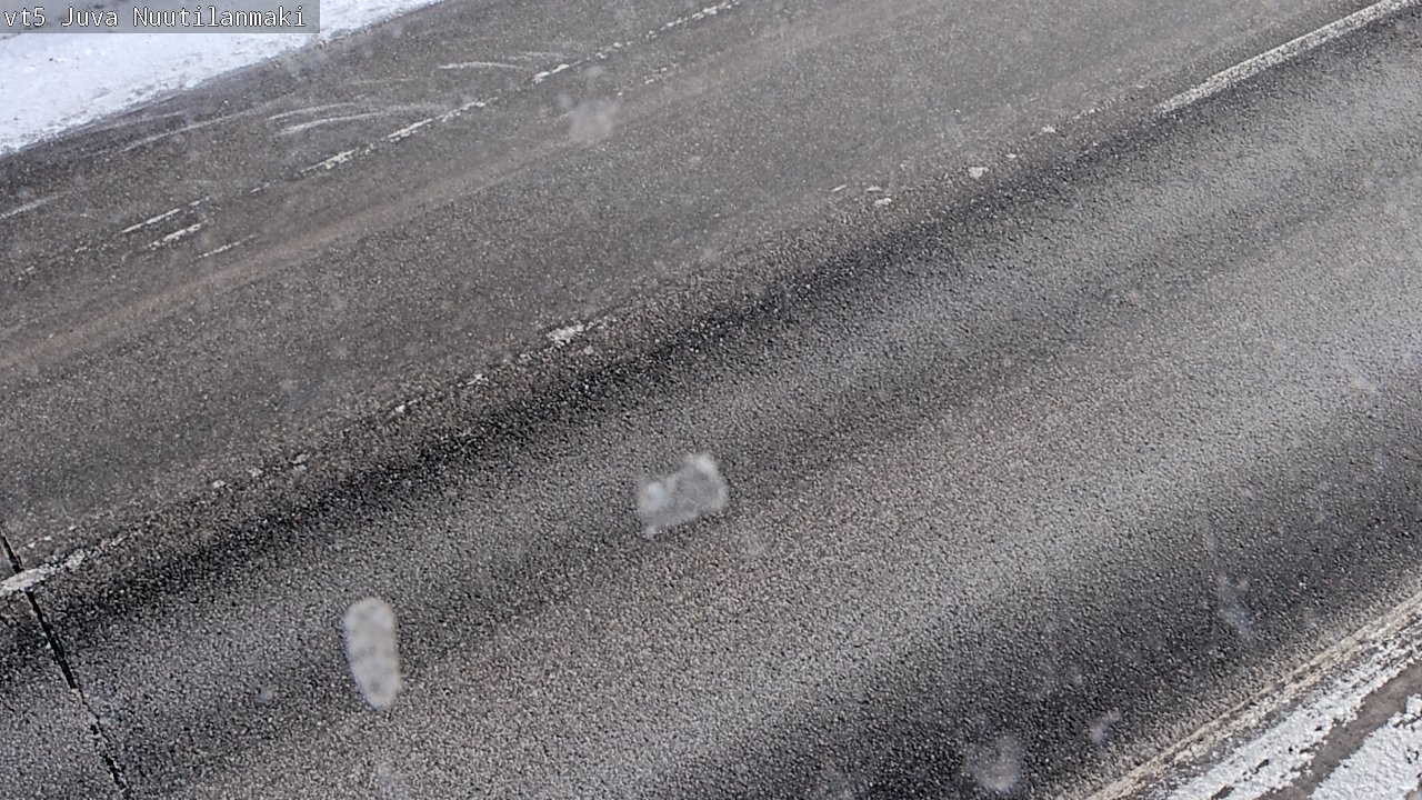 Weather Camera Image Road 5 Juva, Nuutilanmäki, Juva, Etelä-Savo