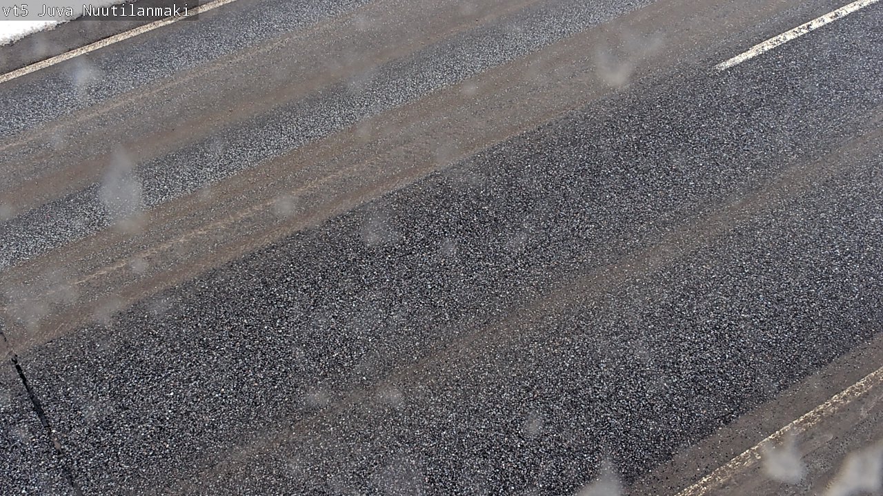 Weather Camera Image Väg 5 Juva, Nuutilanmäki, Juva, Etelä-Savo