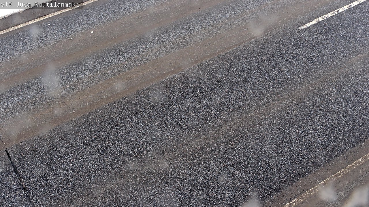 Weather Camera Image Väg 5 Juva, Nuutilanmäki, Juva, Etelä-Savo