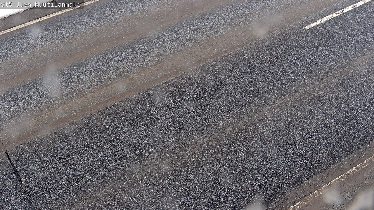 Weather Camera Image Väg 5 Juva, Nuutilanmäki, Juva, Etelä-Savo