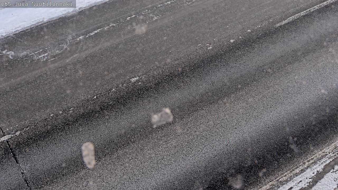 Weather Camera Image Road 5 Juva, Nuutilanmäki, Juva, Etelä-Savo