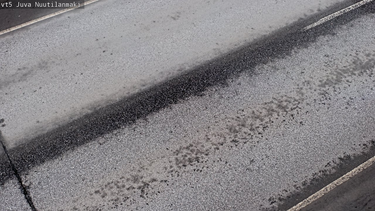 Weather Camera Image Väg 5 Juva, Nuutilanmäki, Juva, Etelä-Savo