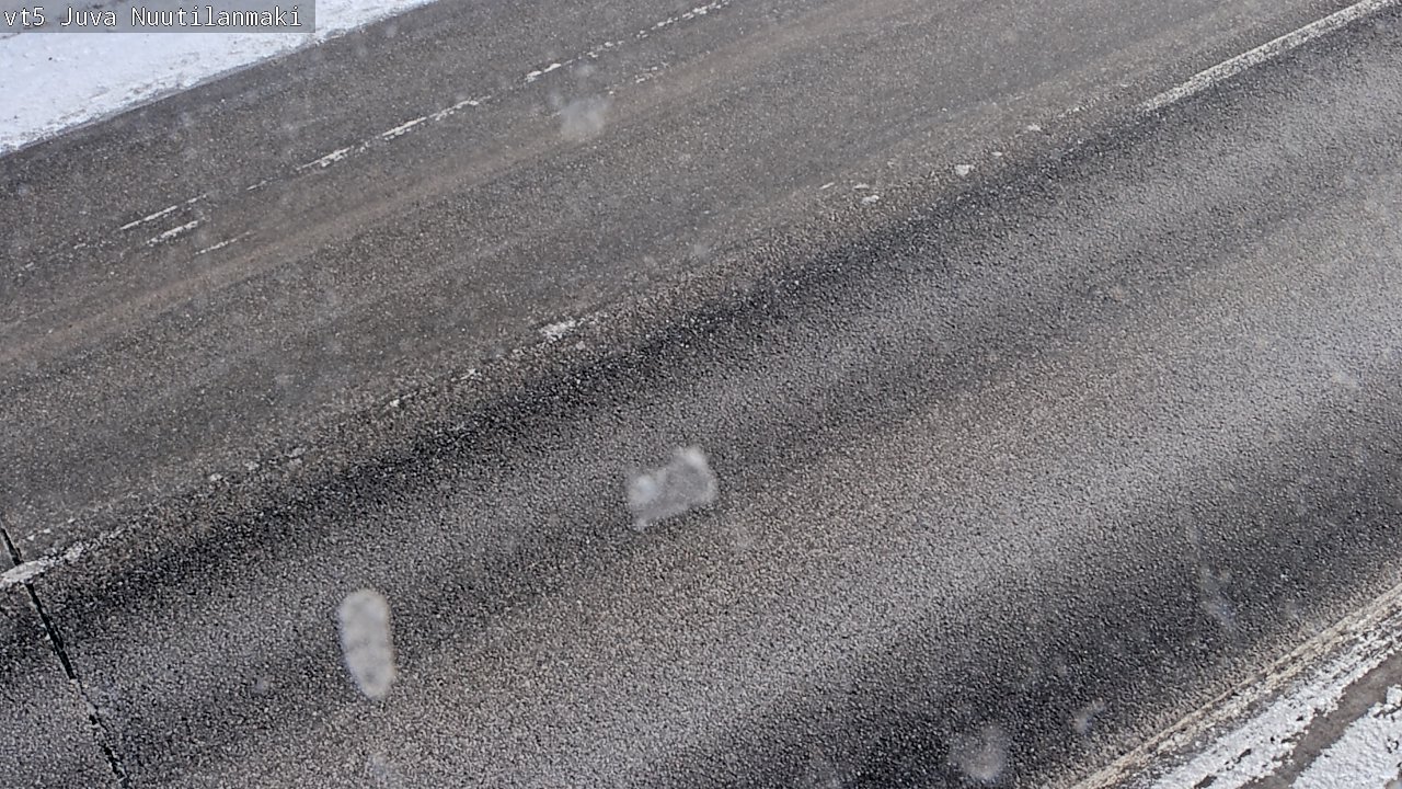 Weather Camera Image Road 5 Juva, Nuutilanmäki, Juva, Etelä-Savo