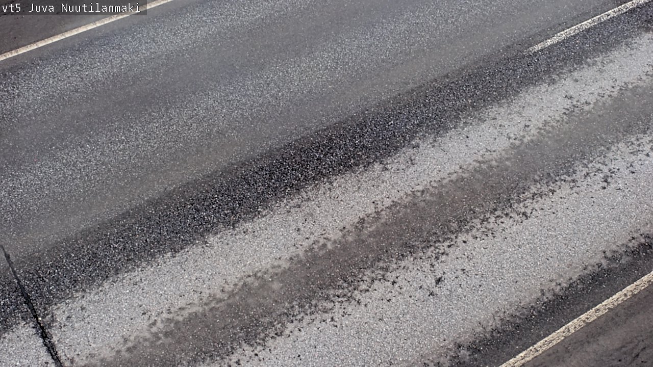 Weather Camera Image Road 5 Juva, Nuutilanmäki, Juva, Etelä-Savo