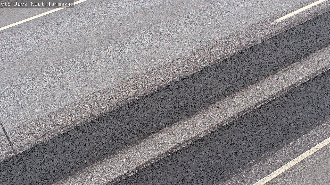 Weather Camera Image Väg 5 Juva, Nuutilanmäki, Juva, Etelä-Savo