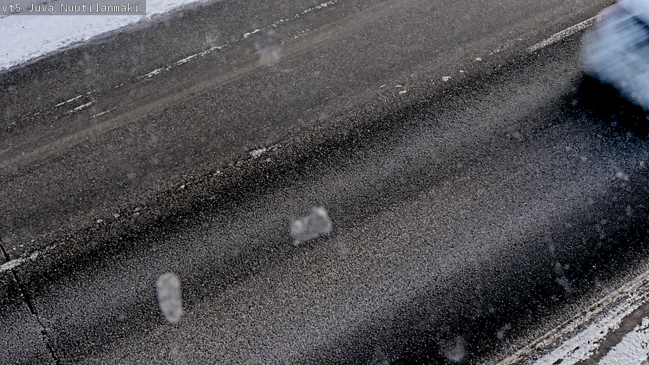 Weather Camera Image Road 5 Juva, Nuutilanmäki, Juva, Etelä-Savo