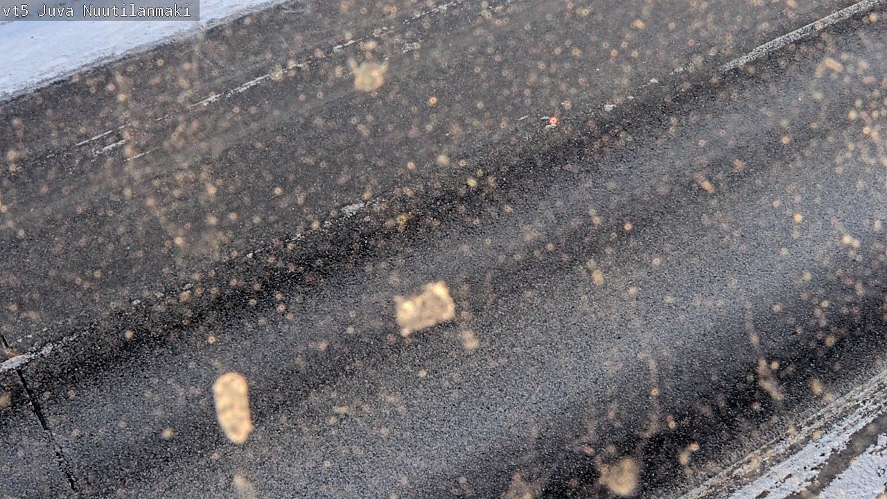 Weather Camera Image Road 5 Juva, Nuutilanmäki, Juva, Etelä-Savo