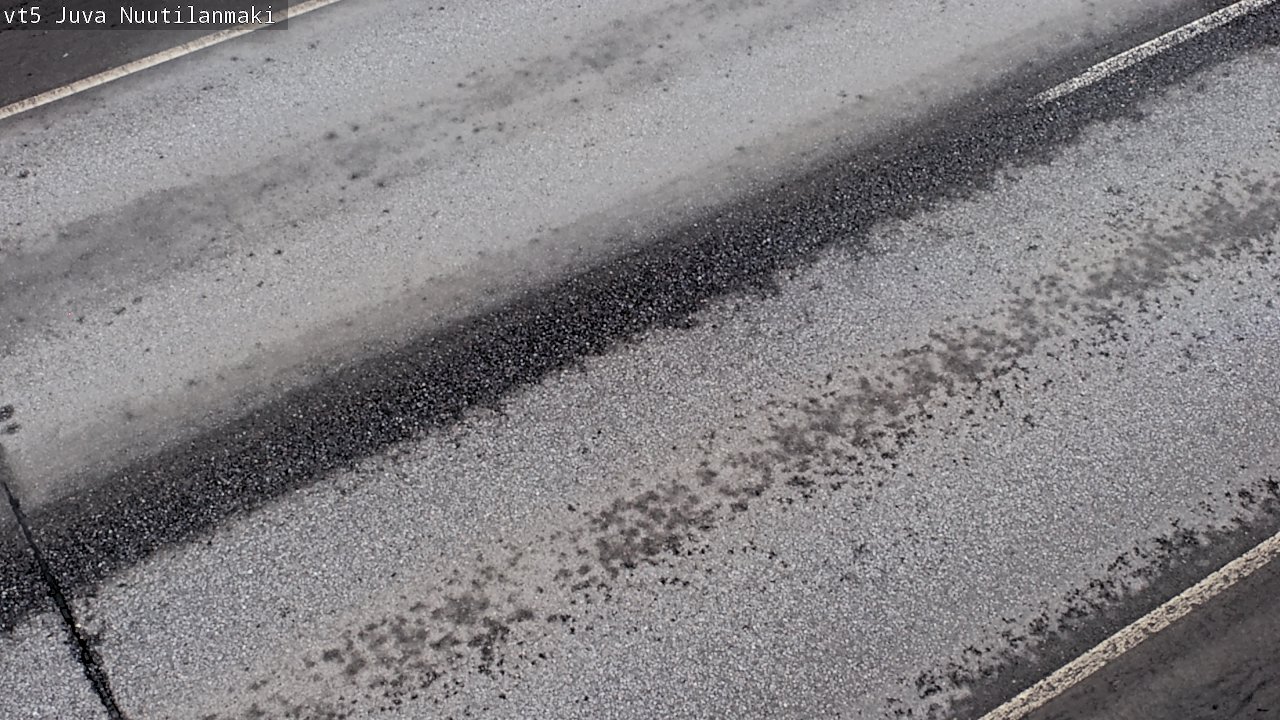 Weather Camera Image Väg 5 Juva, Nuutilanmäki, Juva, Etelä-Savo