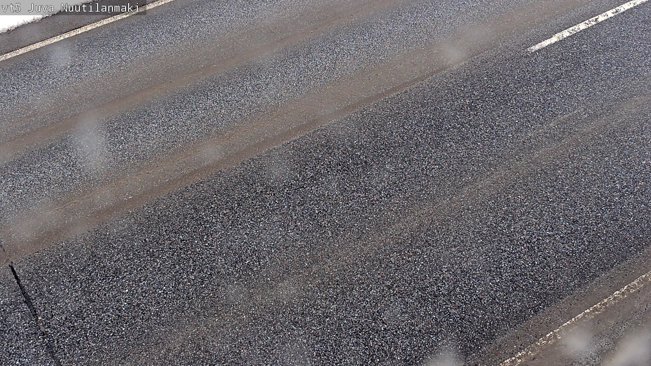 Weather Camera Image Väg 5 Juva, Nuutilanmäki, Juva, Etelä-Savo