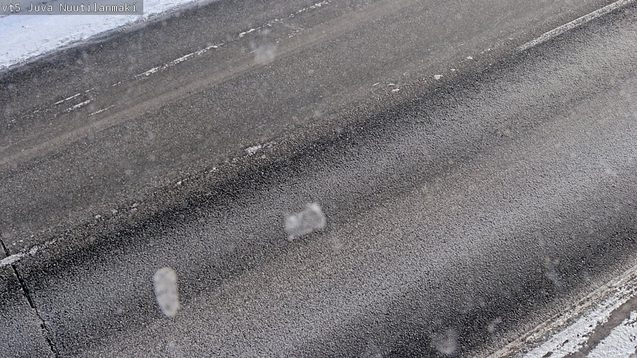 Weather Camera Image Road 5 Juva, Nuutilanmäki, Juva, Etelä-Savo