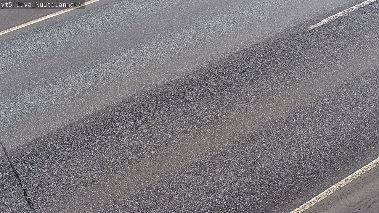 Weather Camera Image Väg 5 Juva, Nuutilanmäki, Juva, Etelä-Savo