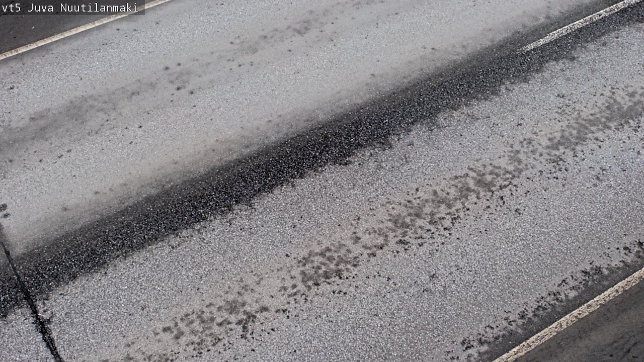 Weather Camera Image Väg 5 Juva, Nuutilanmäki, Juva, Etelä-Savo