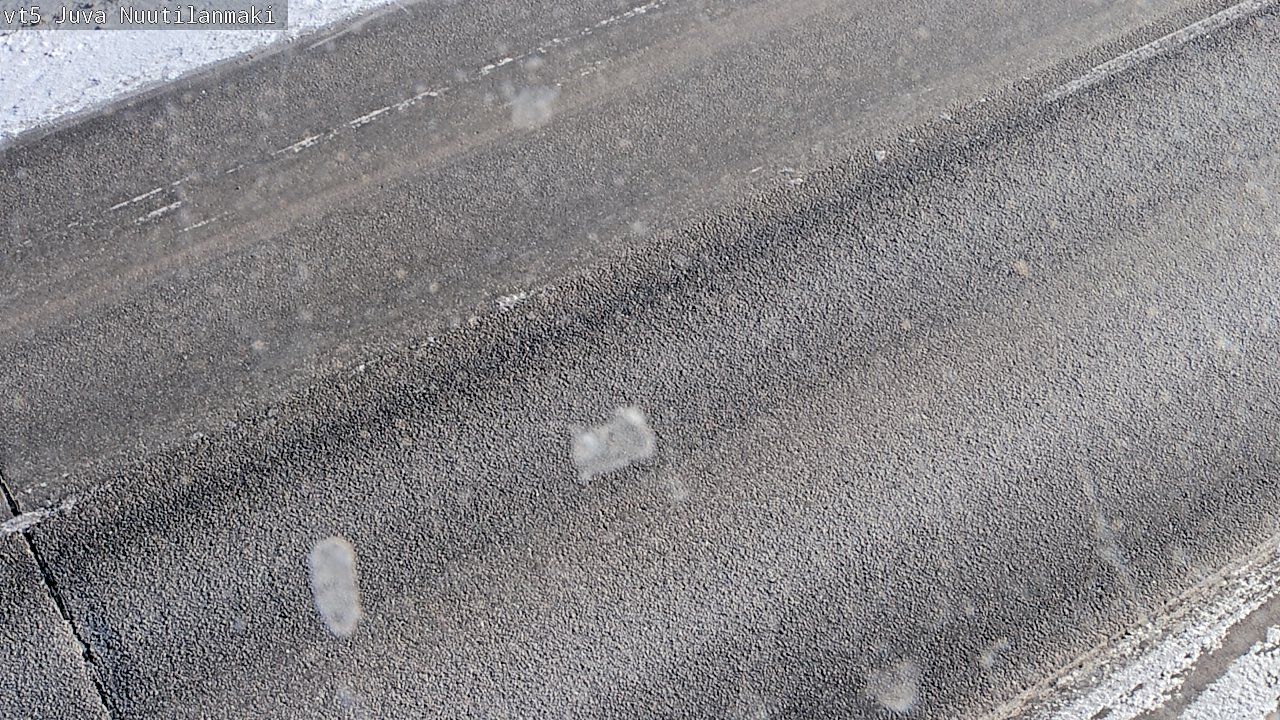 Weather Camera Image Road 5 Juva, Nuutilanmäki, Juva, Etelä-Savo