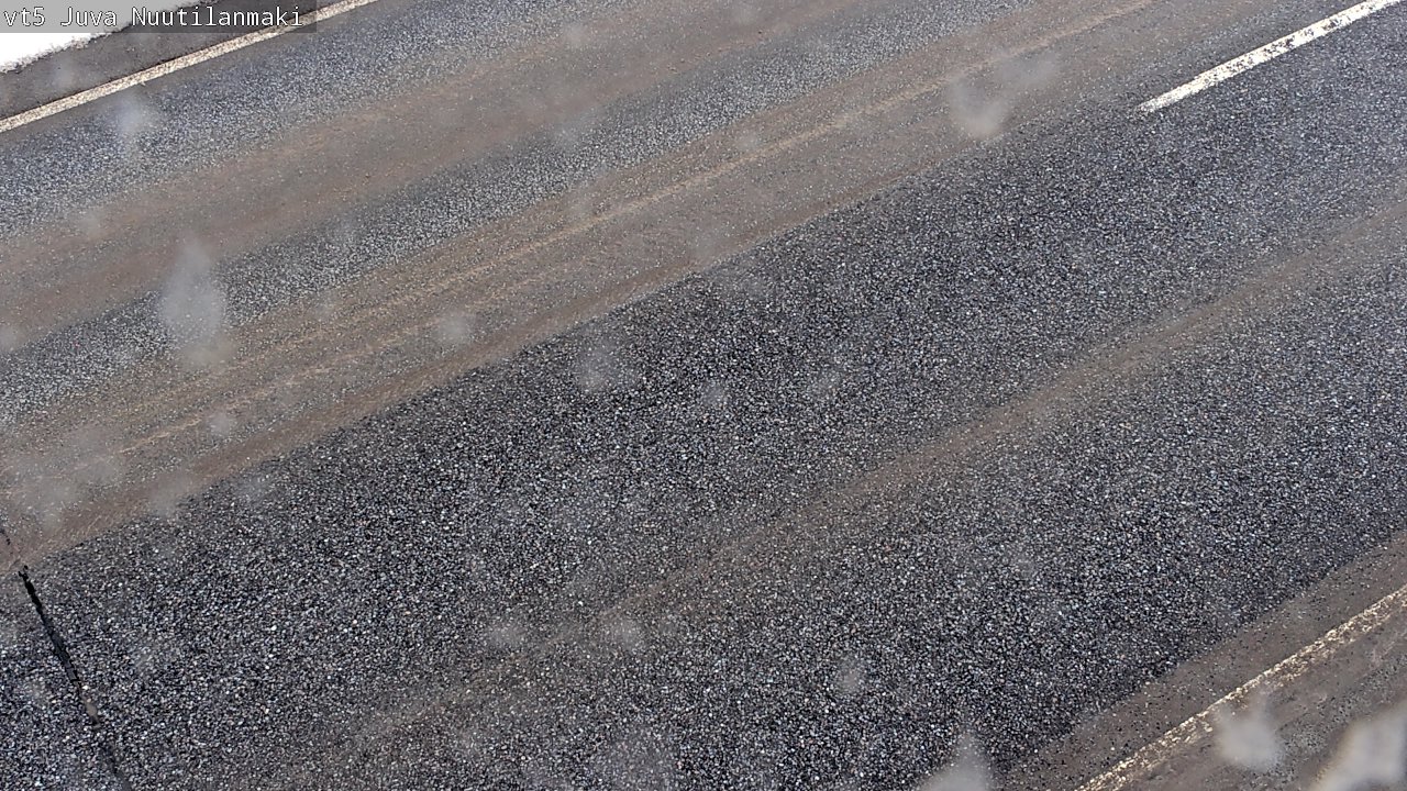 Weather Camera Image Väg 5 Juva, Nuutilanmäki, Juva, Etelä-Savo