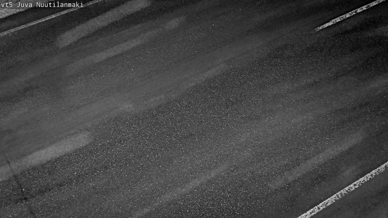 Weather Camera Image Väg 5 Juva, Nuutilanmäki, Juva, Etelä-Savo