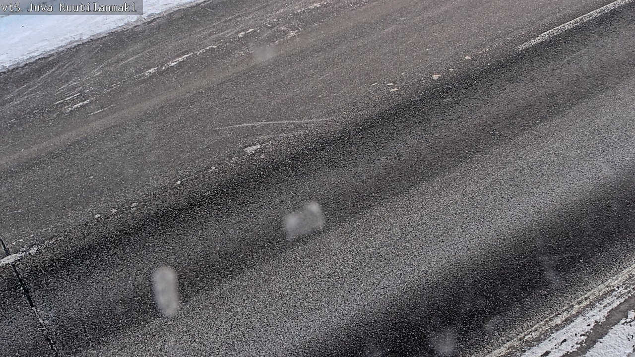 Weather Camera Image Road 5 Juva, Nuutilanmäki, Juva, Etelä-Savo