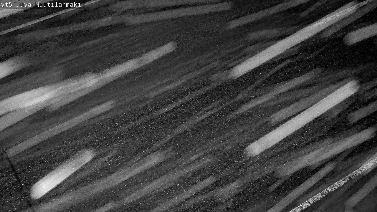 Weather Camera Image Väg 5 Juva, Nuutilanmäki, Juva, Etelä-Savo