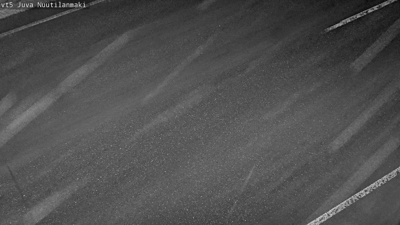 Weather Camera Image Väg 5 Juva, Nuutilanmäki, Juva, Etelä-Savo
