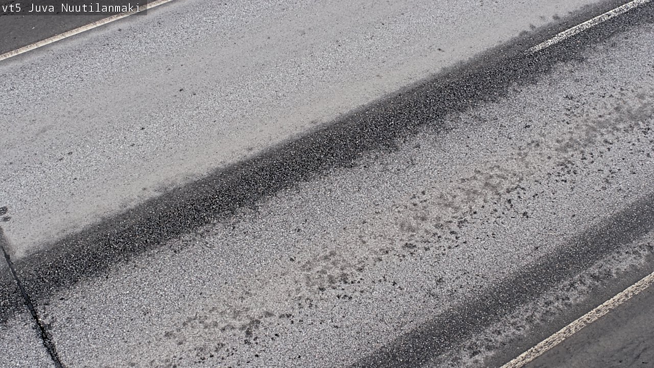 Weather Camera Image Road 5 Juva, Nuutilanmäki, Juva, Etelä-Savo