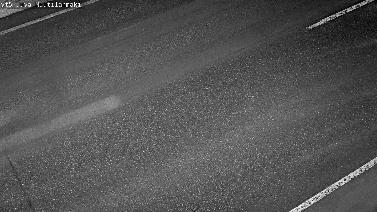 Weather Camera Image Väg 5 Juva, Nuutilanmäki, Juva, Etelä-Savo