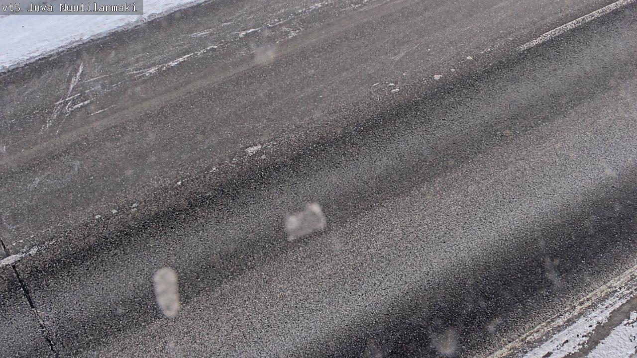 Weather Camera Image Road 5 Juva, Nuutilanmäki, Juva, Etelä-Savo