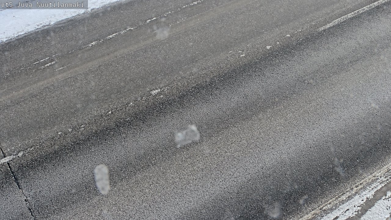 Weather Camera Image Road 5 Juva, Nuutilanmäki, Juva, Etelä-Savo