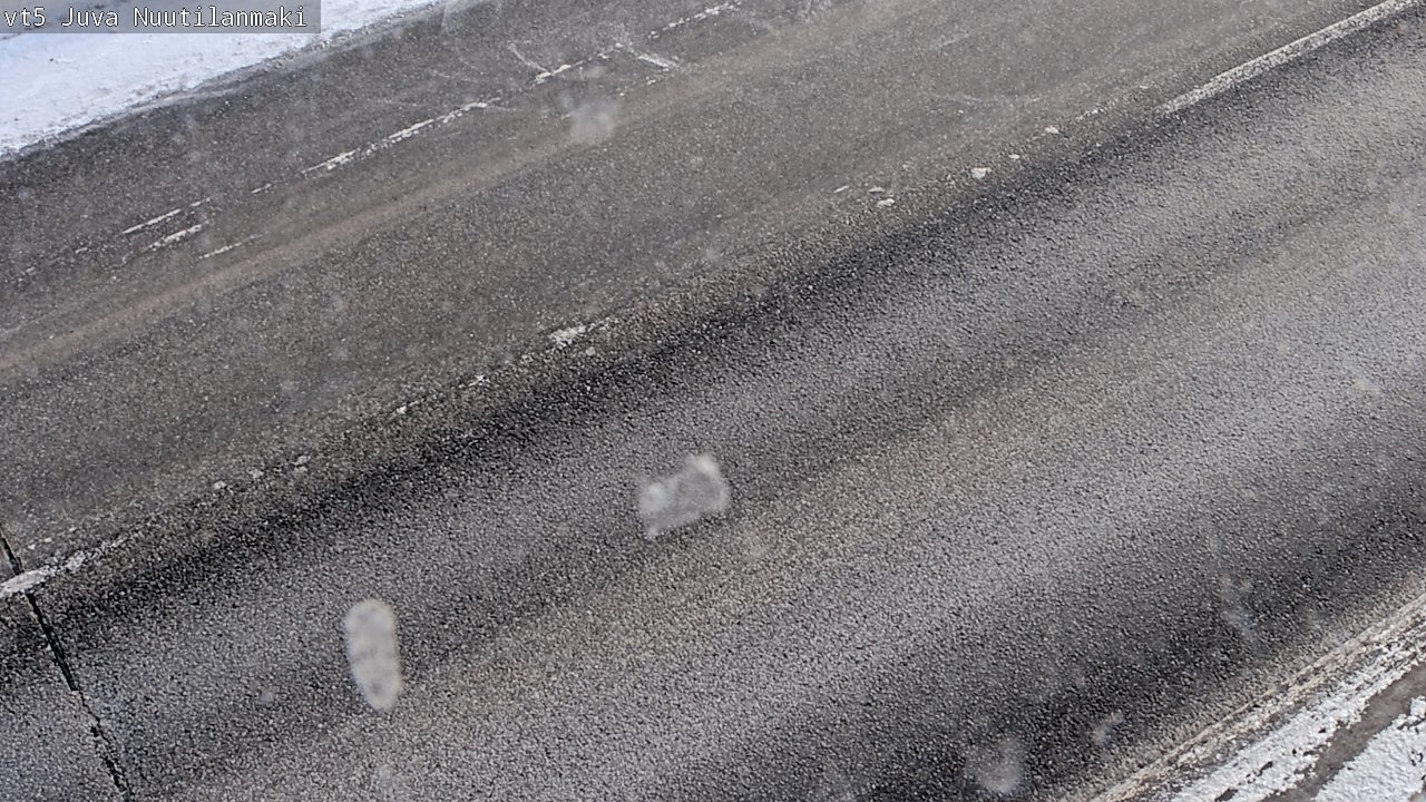 Weather Camera Image Road 5 Juva, Nuutilanmäki, Juva, Etelä-Savo