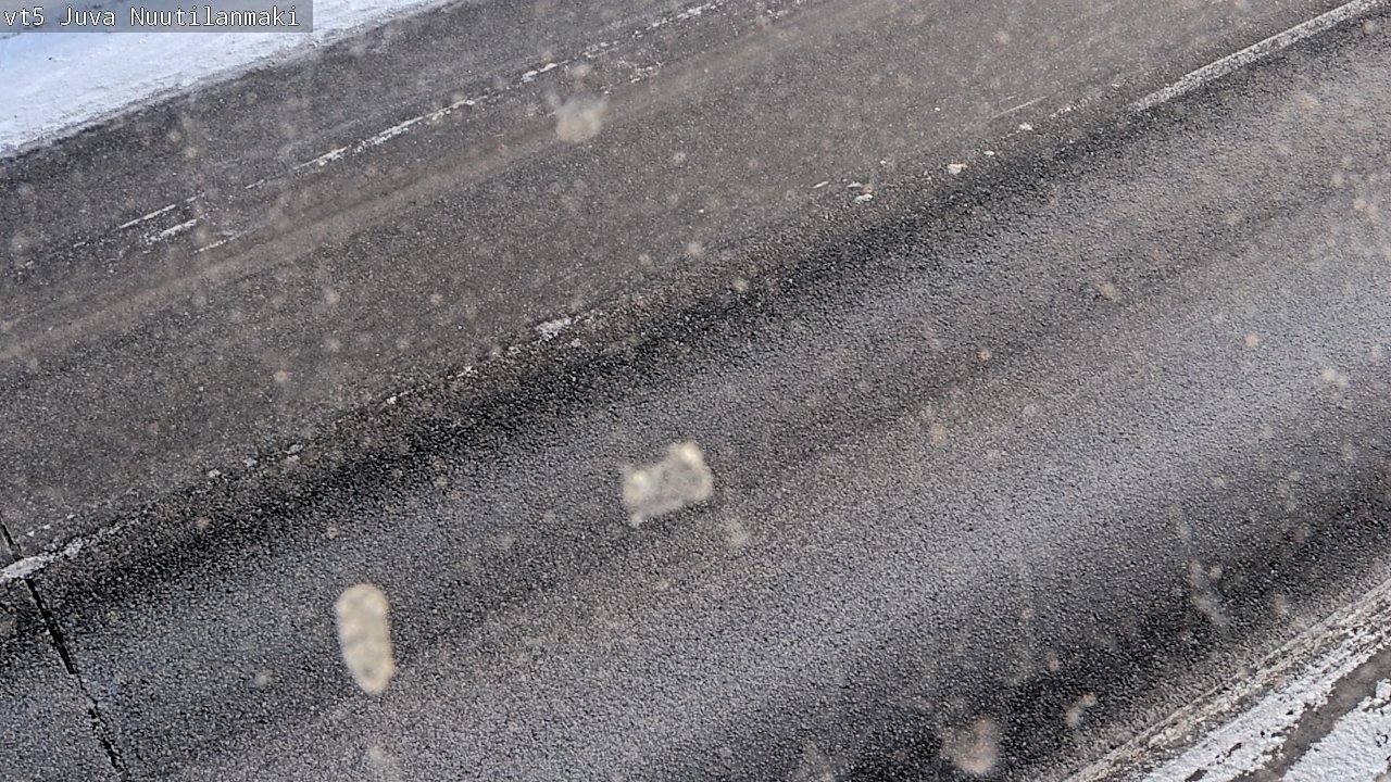 Weather Camera Image Road 5 Juva, Nuutilanmäki, Juva, Etelä-Savo