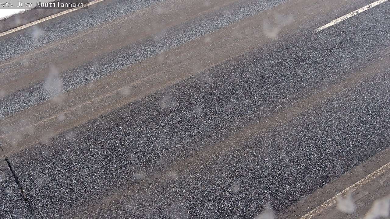 Weather Camera Image Väg 5 Juva, Nuutilanmäki, Juva, Etelä-Savo