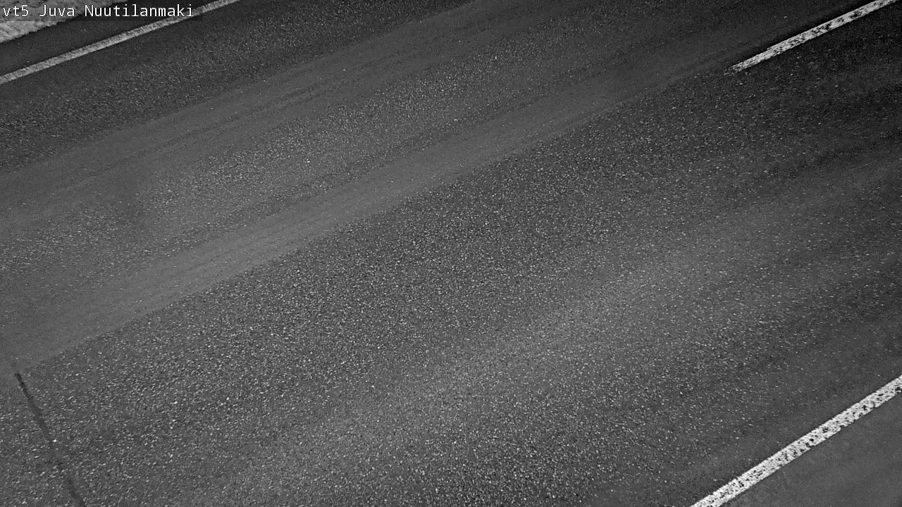 Weather Camera Image Väg 5 Juva, Nuutilanmäki, Juva, Etelä-Savo