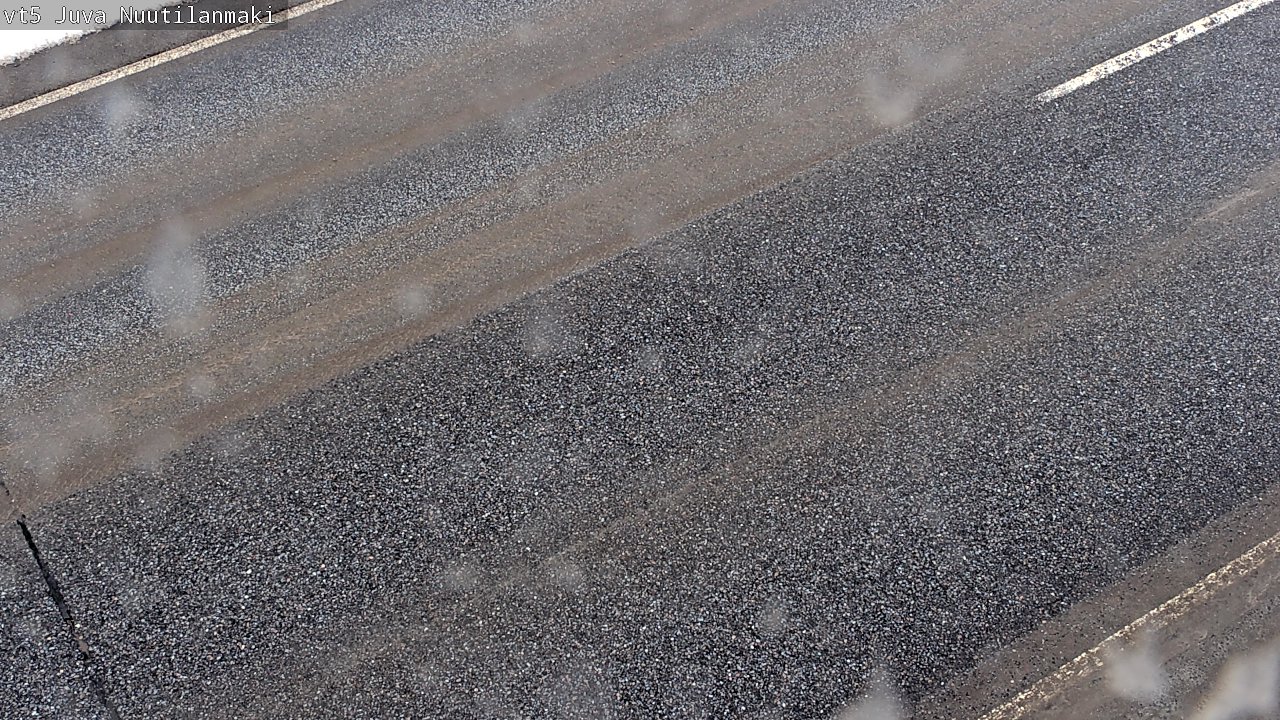 Weather Camera Image Väg 5 Juva, Nuutilanmäki, Juva, Etelä-Savo