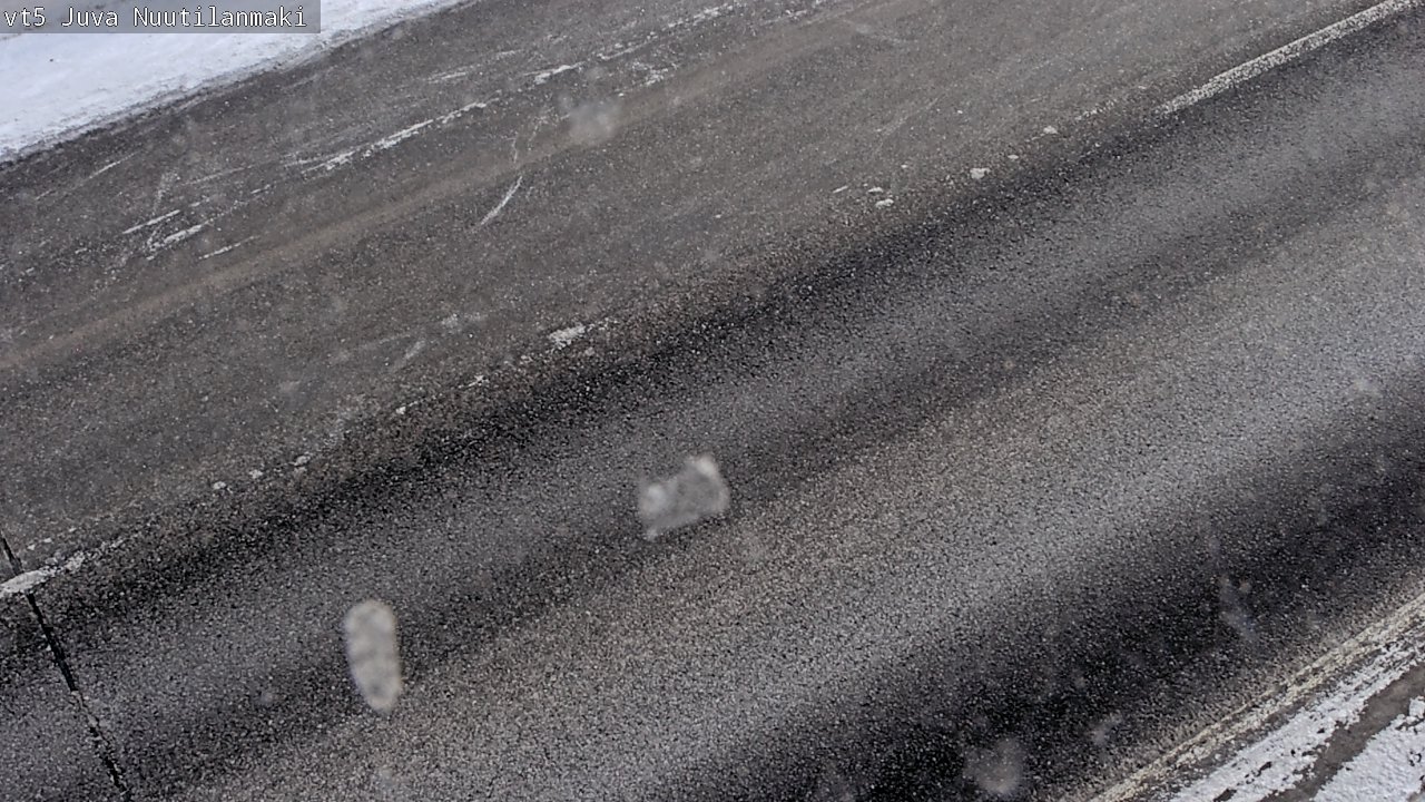 Weather Camera Image Road 5 Juva, Nuutilanmäki, Juva, Etelä-Savo