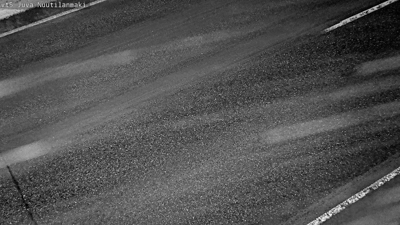 Weather Camera Image Väg 5 Juva, Nuutilanmäki, Juva, Etelä-Savo