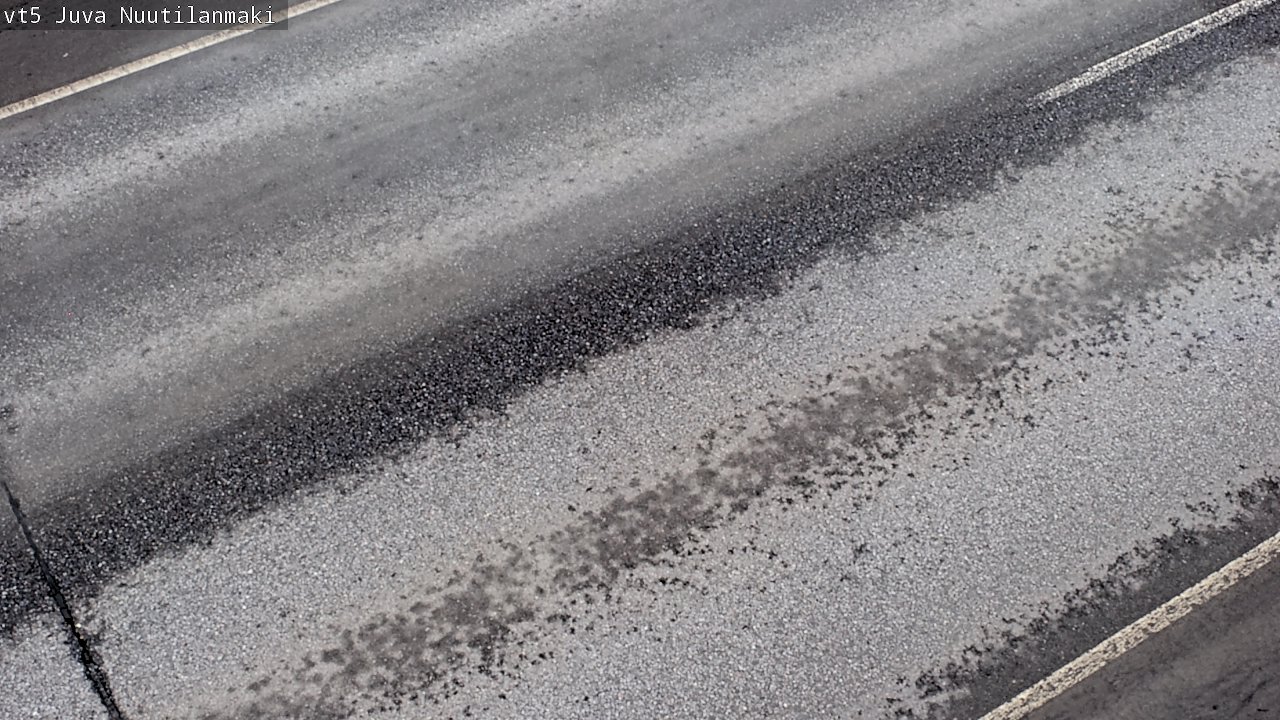 Weather Camera Image Väg 5 Juva, Nuutilanmäki, Juva, Etelä-Savo