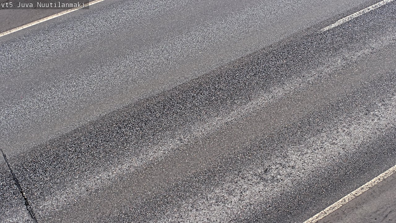 Weather Camera Image Road 5 Juva, Nuutilanmäki, Juva, Etelä-Savo