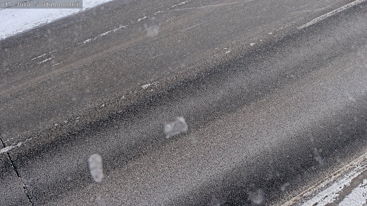 Weather Camera Image Road 5 Juva, Nuutilanmäki, Juva, Etelä-Savo