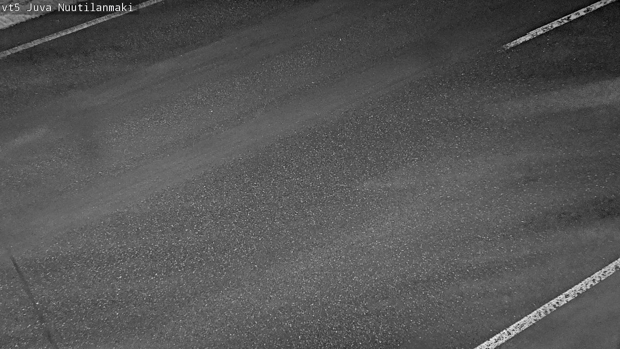 Weather Camera Image Väg 5 Juva, Nuutilanmäki, Juva, Etelä-Savo