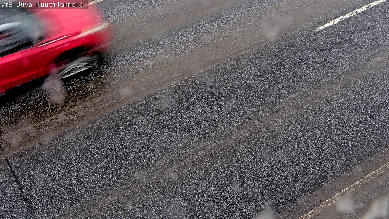 Weather Camera Image Väg 5 Juva, Nuutilanmäki, Juva, Etelä-Savo