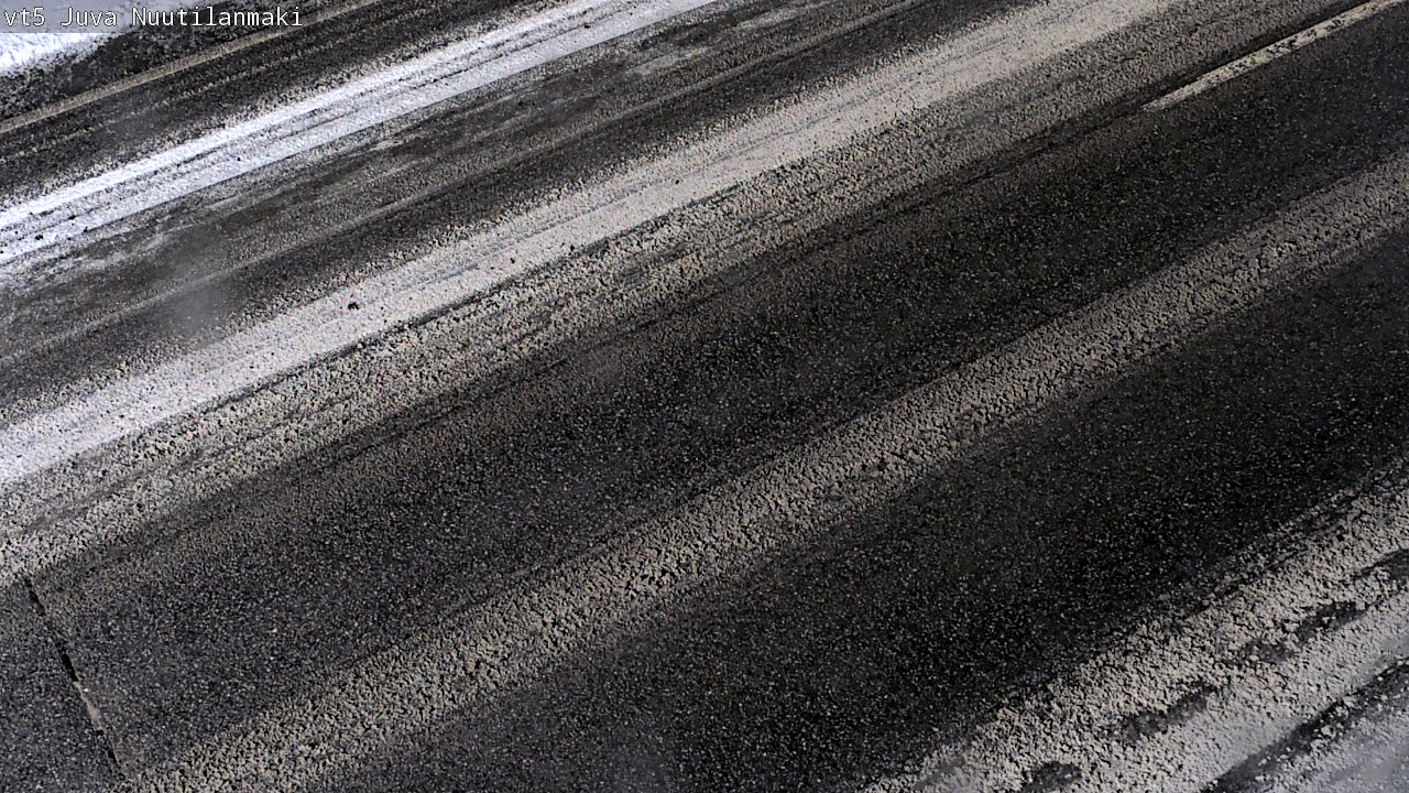 Weather Camera Image Väg 5 Juva, Nuutilanmäki, Juva, Etelä-Savo