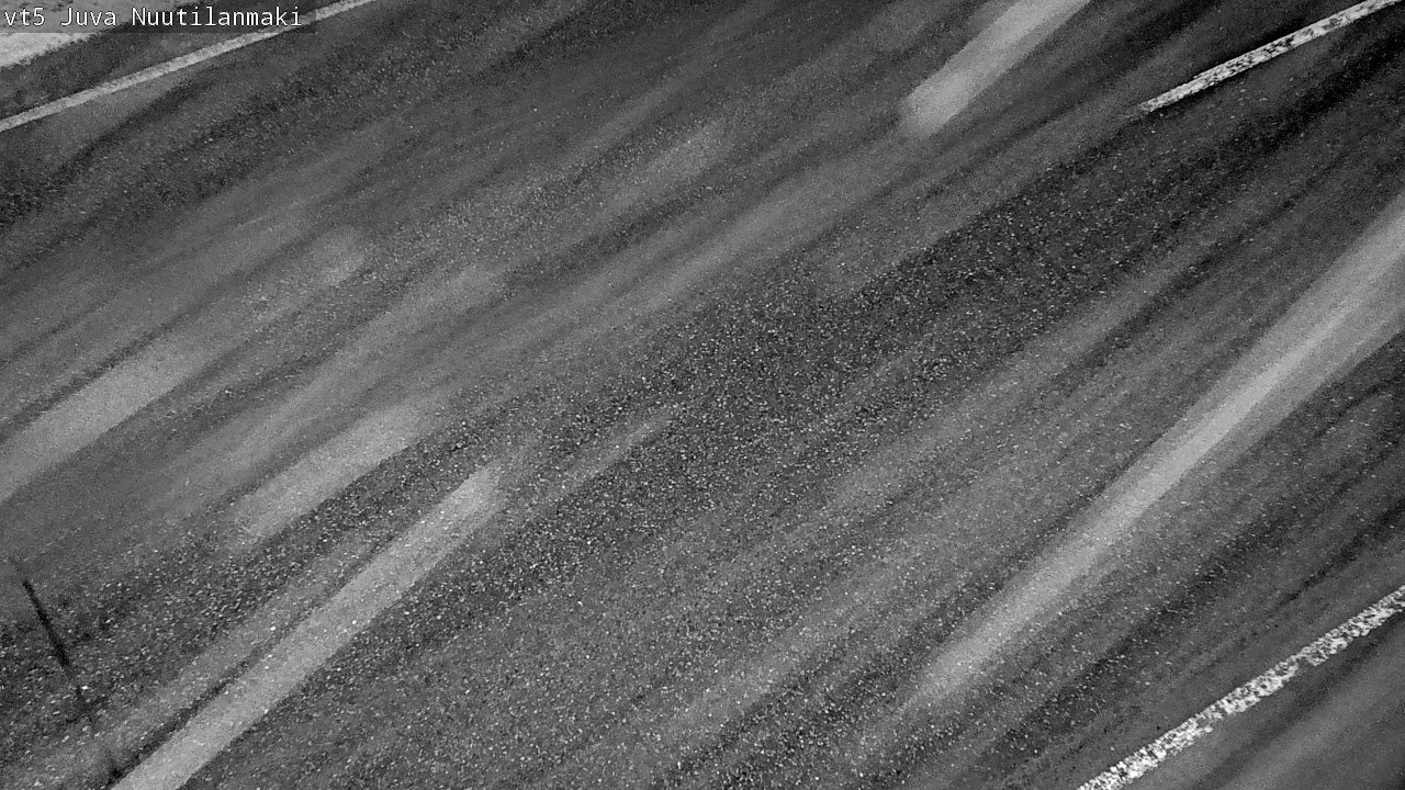 Weather Camera Image Väg 5 Juva, Nuutilanmäki, Juva, Etelä-Savo