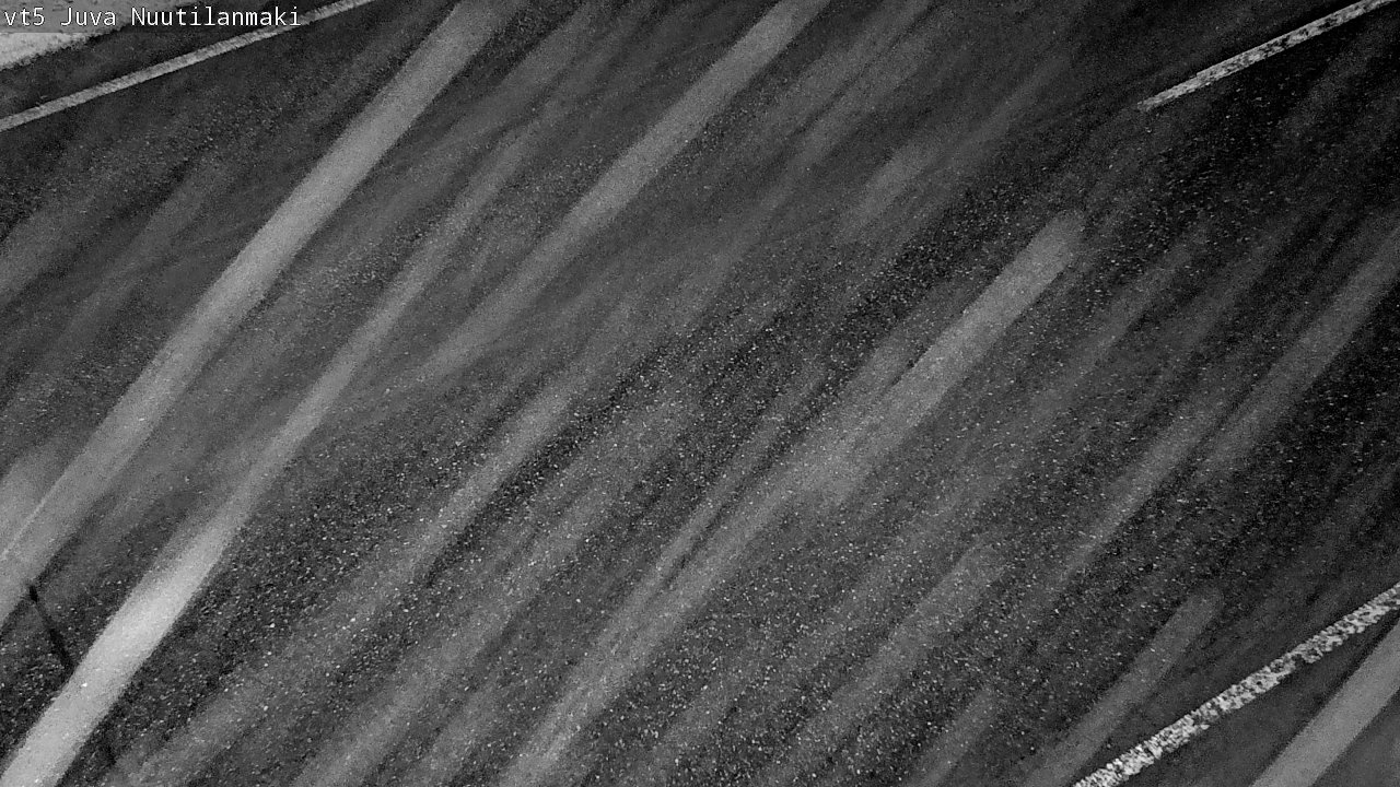 Weather Camera Image Väg 5 Juva, Nuutilanmäki, Juva, Etelä-Savo