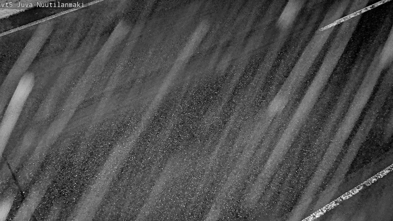 Weather Camera Image Väg 5 Juva, Nuutilanmäki, Juva, Etelä-Savo