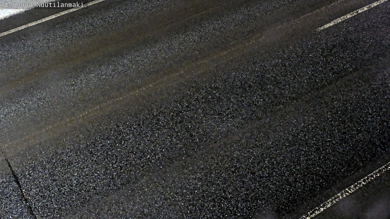 Weather Camera Image Väg 5 Juva, Nuutilanmäki, Juva, Etelä-Savo