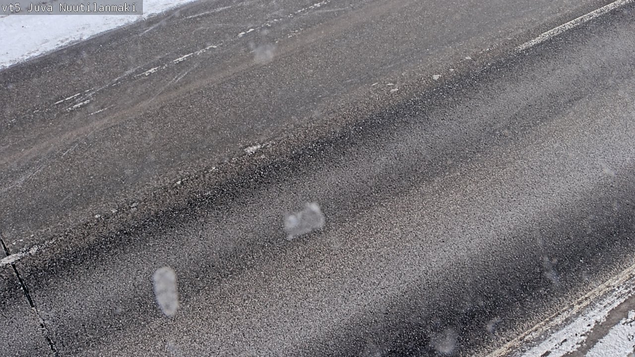 Weather Camera Image Road 5 Juva, Nuutilanmäki, Juva, Etelä-Savo