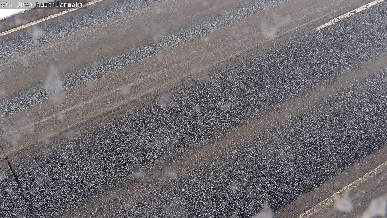 Weather Camera Image Väg 5 Juva, Nuutilanmäki, Juva, Etelä-Savo