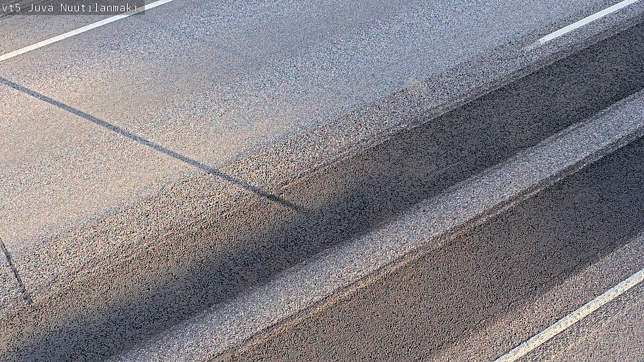 Weather Camera Image Road 5 Juva, Nuutilanmäki, Juva, Etelä-Savo