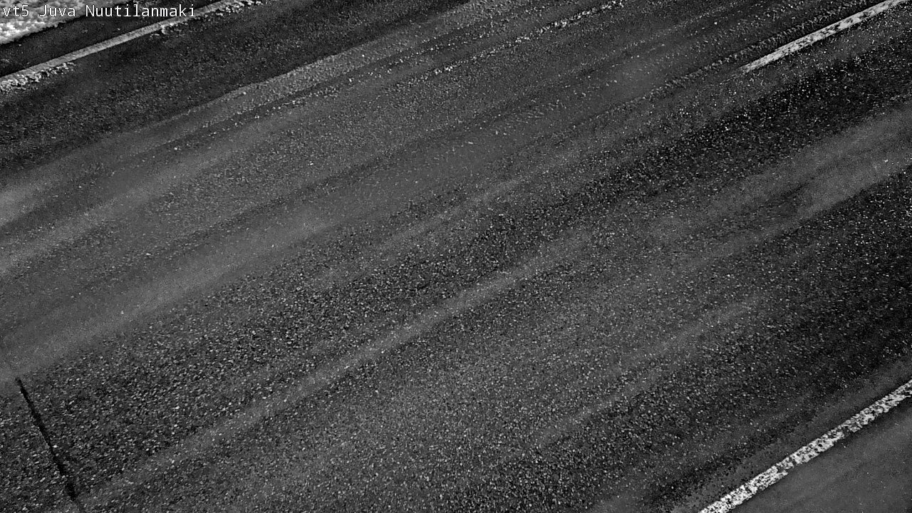 Weather Camera Image Väg 5 Juva, Nuutilanmäki, Juva, Etelä-Savo