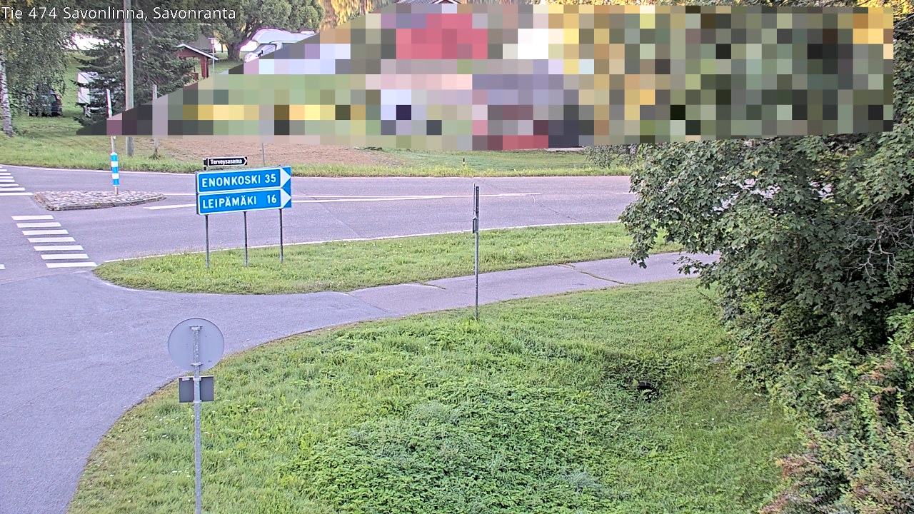 Weather Camera Image Road 474 Savonlinna Savonranta, Savonlinna, Etelä-Savo
