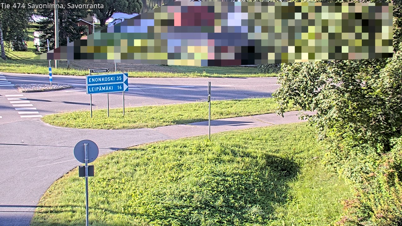 Weather Camera Image Väg 474 Nyslott Savonranta, Savonlinna, Etelä-Savo